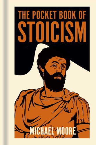 Omslag van The Pocket Book of Stoicism: A Concise Introduction to Stoic Philosophy