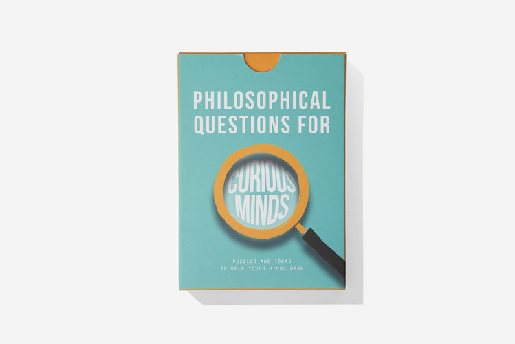 Omslag van Philosophical Questions for Curious Minds Puzzles and Ideas to Help Young Minds Grow