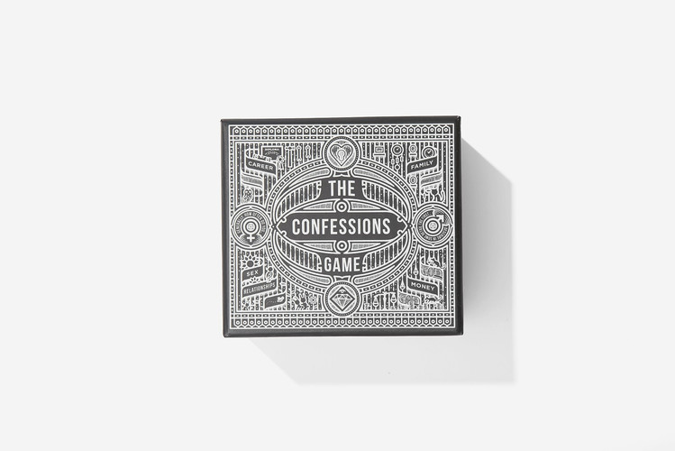 Omslag van The Confessions Game: A simple game of cards and dice which opens up daring conversations
