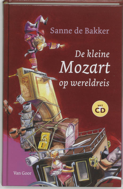 Omslag van De kleine Mozart op wereldreis