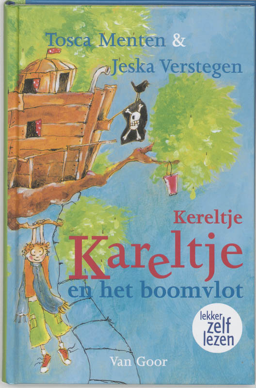 Omslag van Kereltje Kareltje en het boomvlot