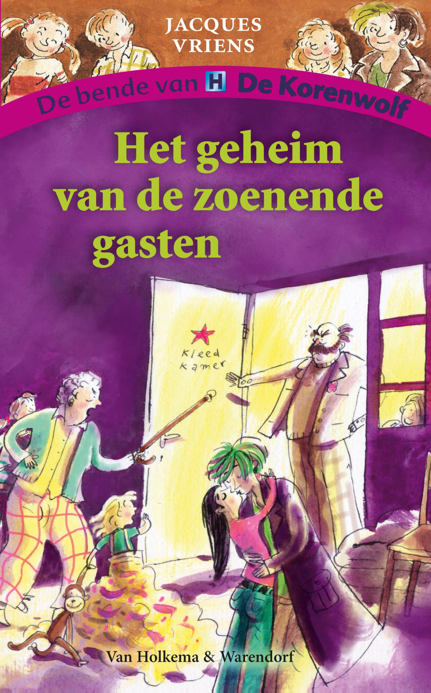 Omslag van Het geheim van de zoenende gasten