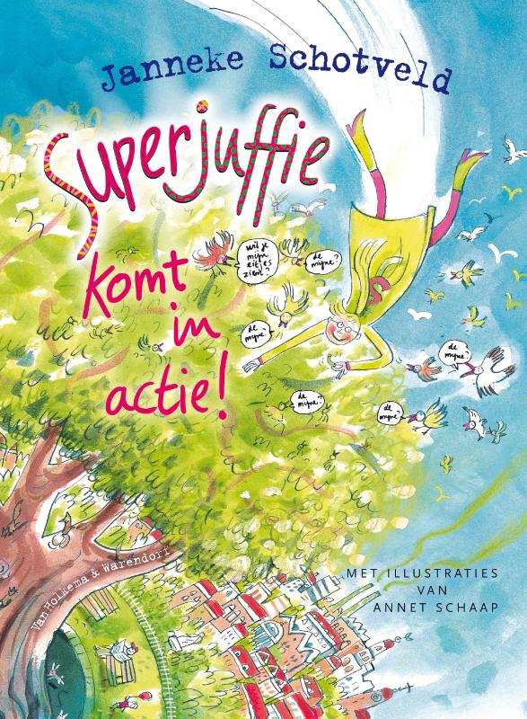 Omslag van Superjuffie komt in actie!