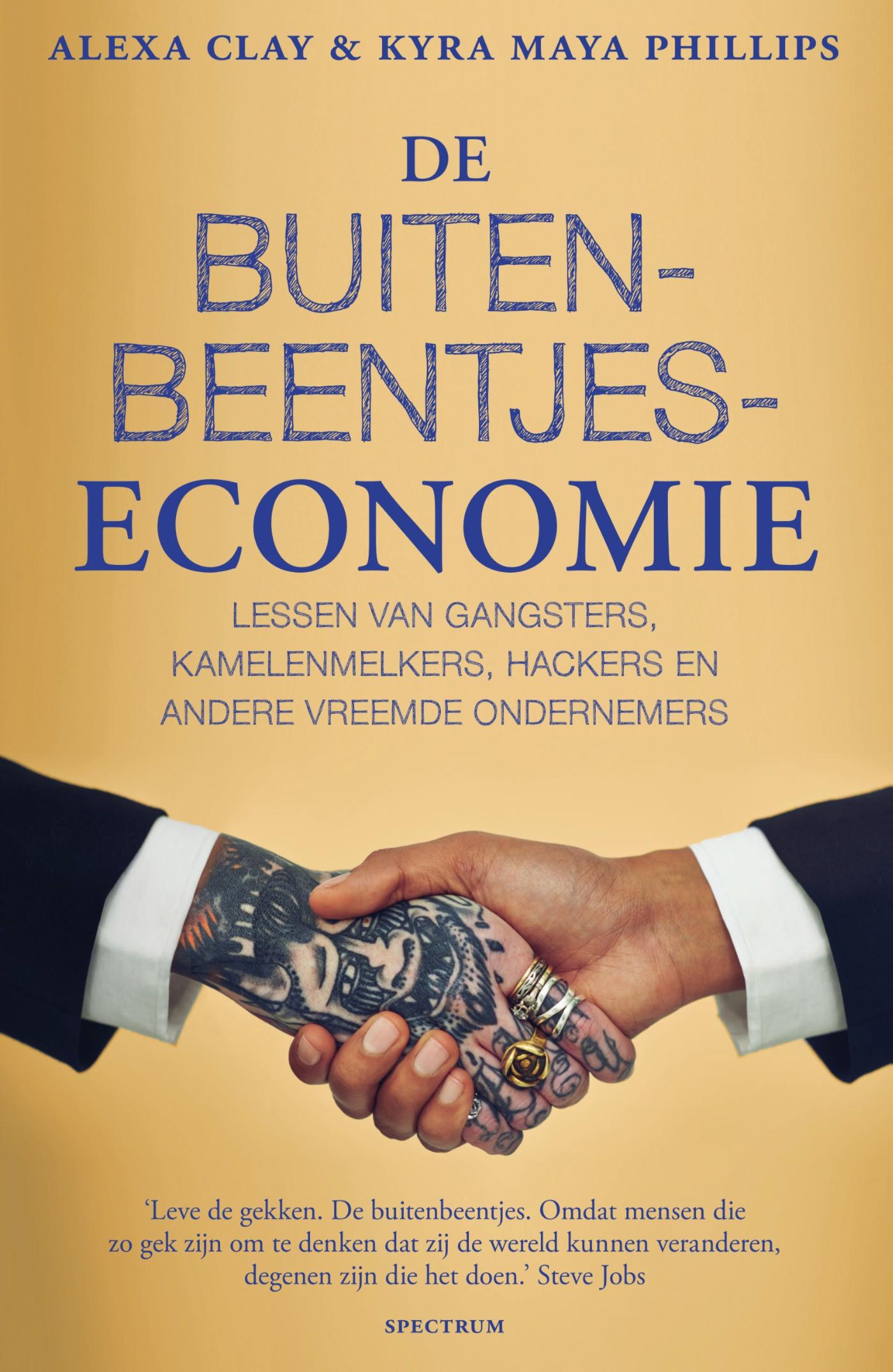 Omslag van De buitenbeentjeseconomie