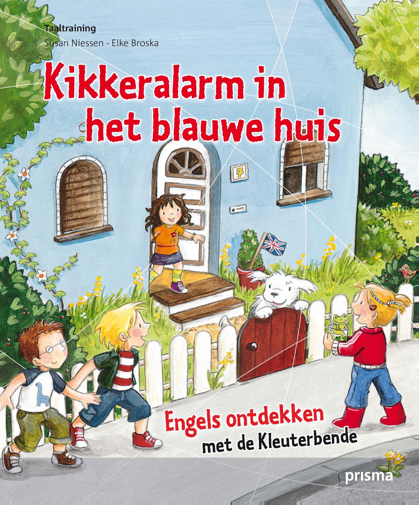 Omslag van Kikkeralarm in het blauwe huis