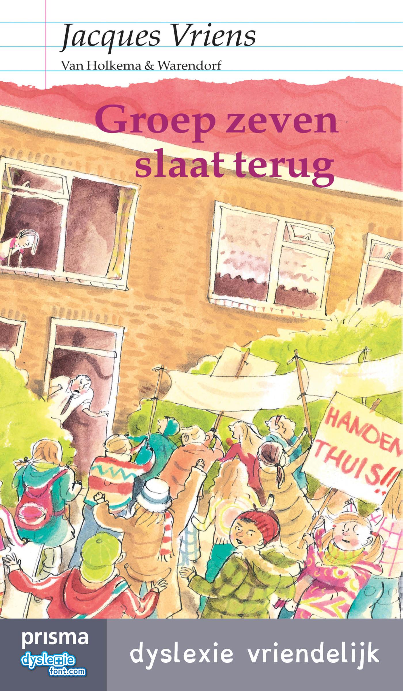 Omslag van Groep zeven slaat terug