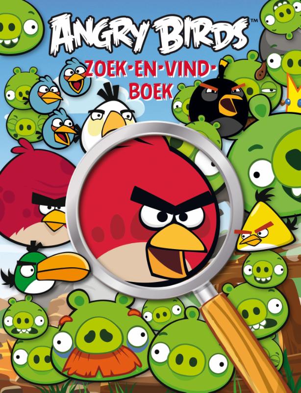 Omslag van Angry Birds Zoek-en-vind-boek