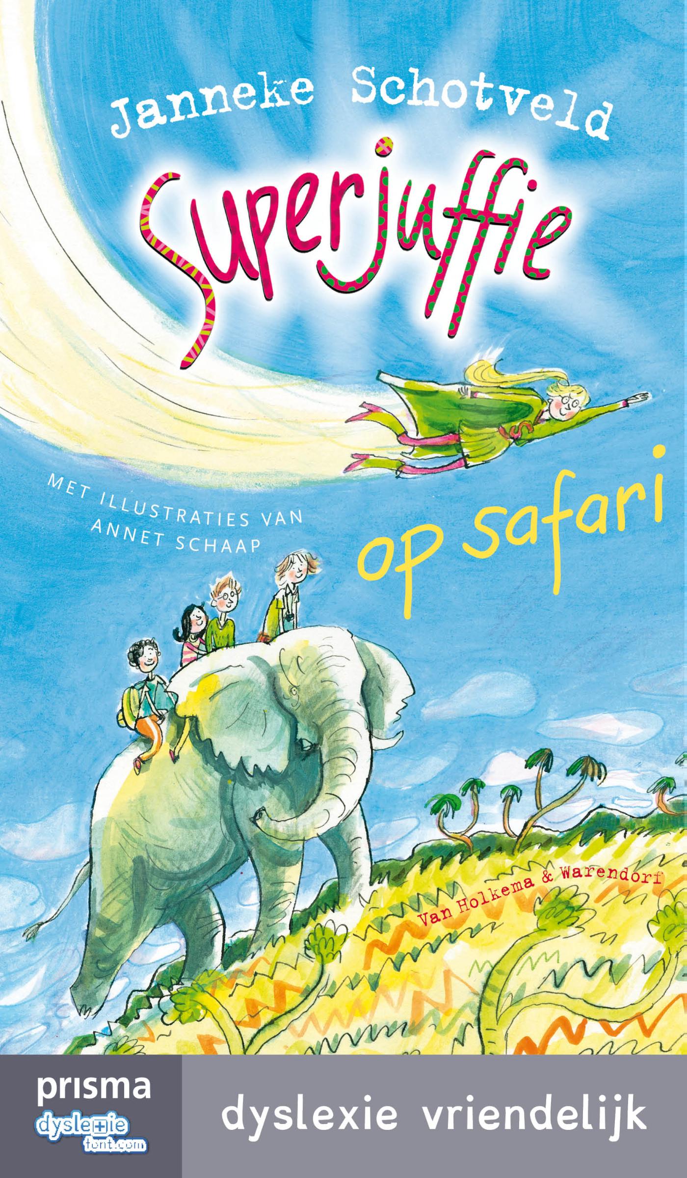 Omslag van Superjuffie op safari