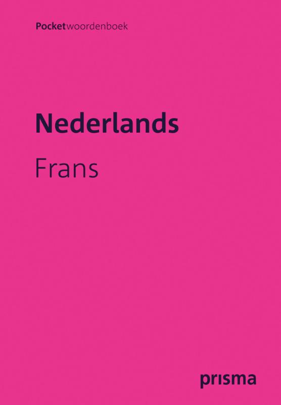 Omslag van Prisma pocketwoordenboek Nederlands Frans