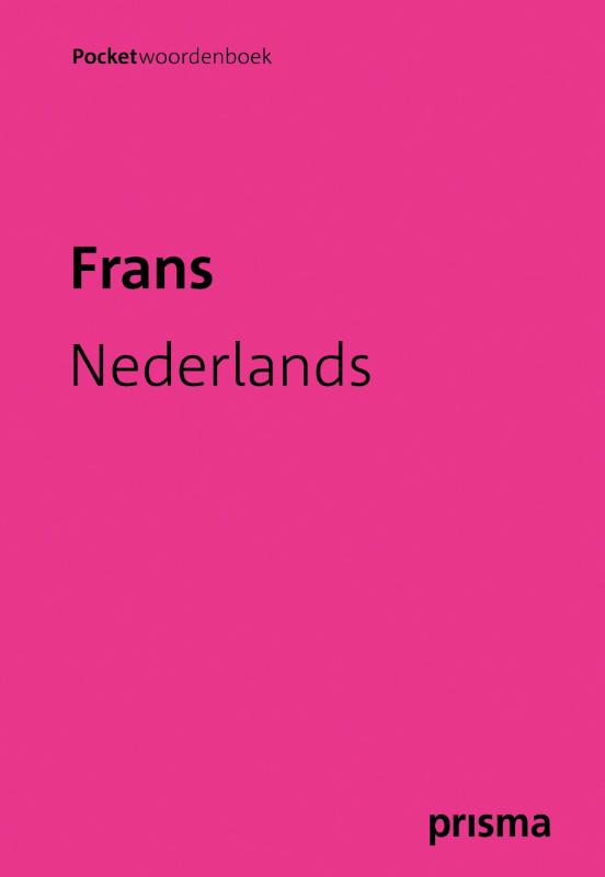 Omslag van Prisma pocketwoordenboek Frans-Nederlands