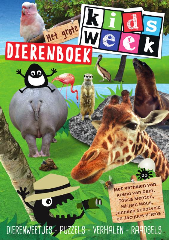 Omslag van Het grote Kidsweek dierenboek