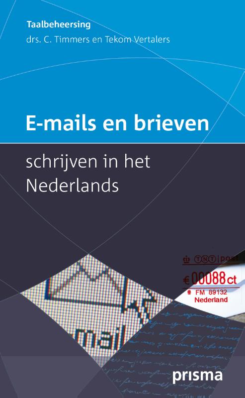 Omslag van E-mails en brieven schrijven in het Nederlands