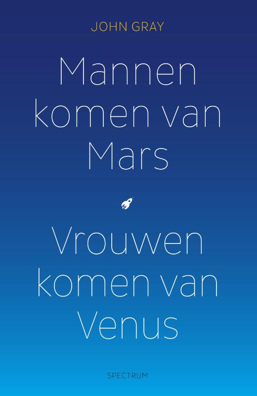 Omslag van Mannen komen van Mars, vrouwen komen van Venus