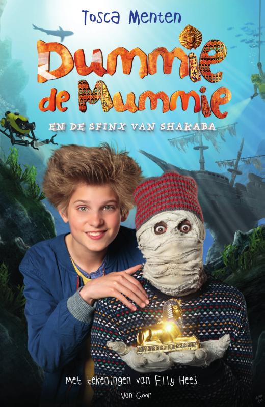 Omslag van Dummie de mummie en de sfinx van Shakaba