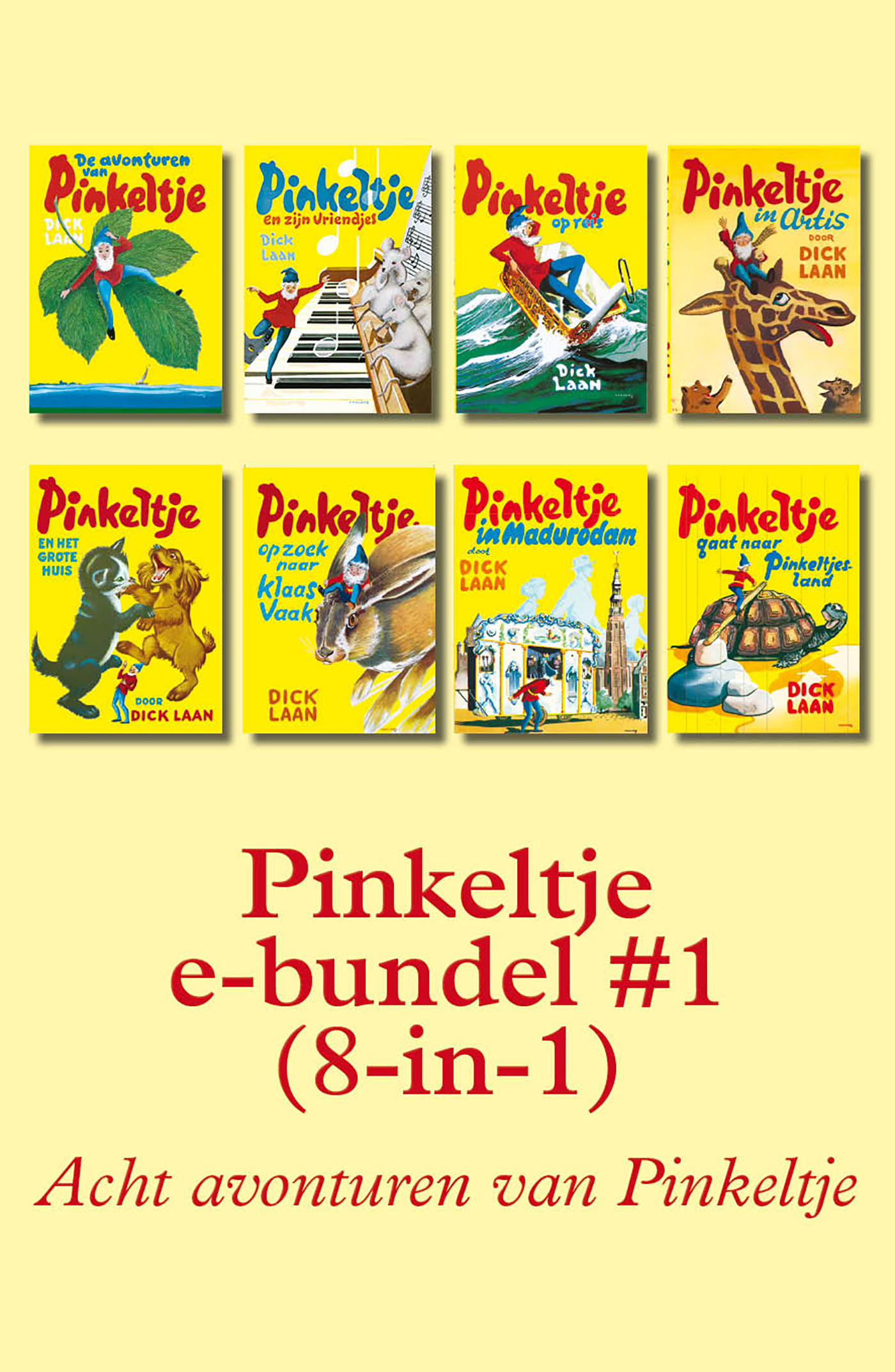 Omslag van Pinkeltje e-bundel (8-in-1)
