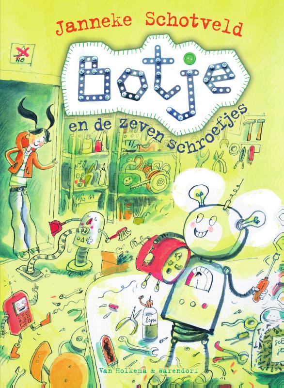 Omslag van Botje en de zeven schroefjes