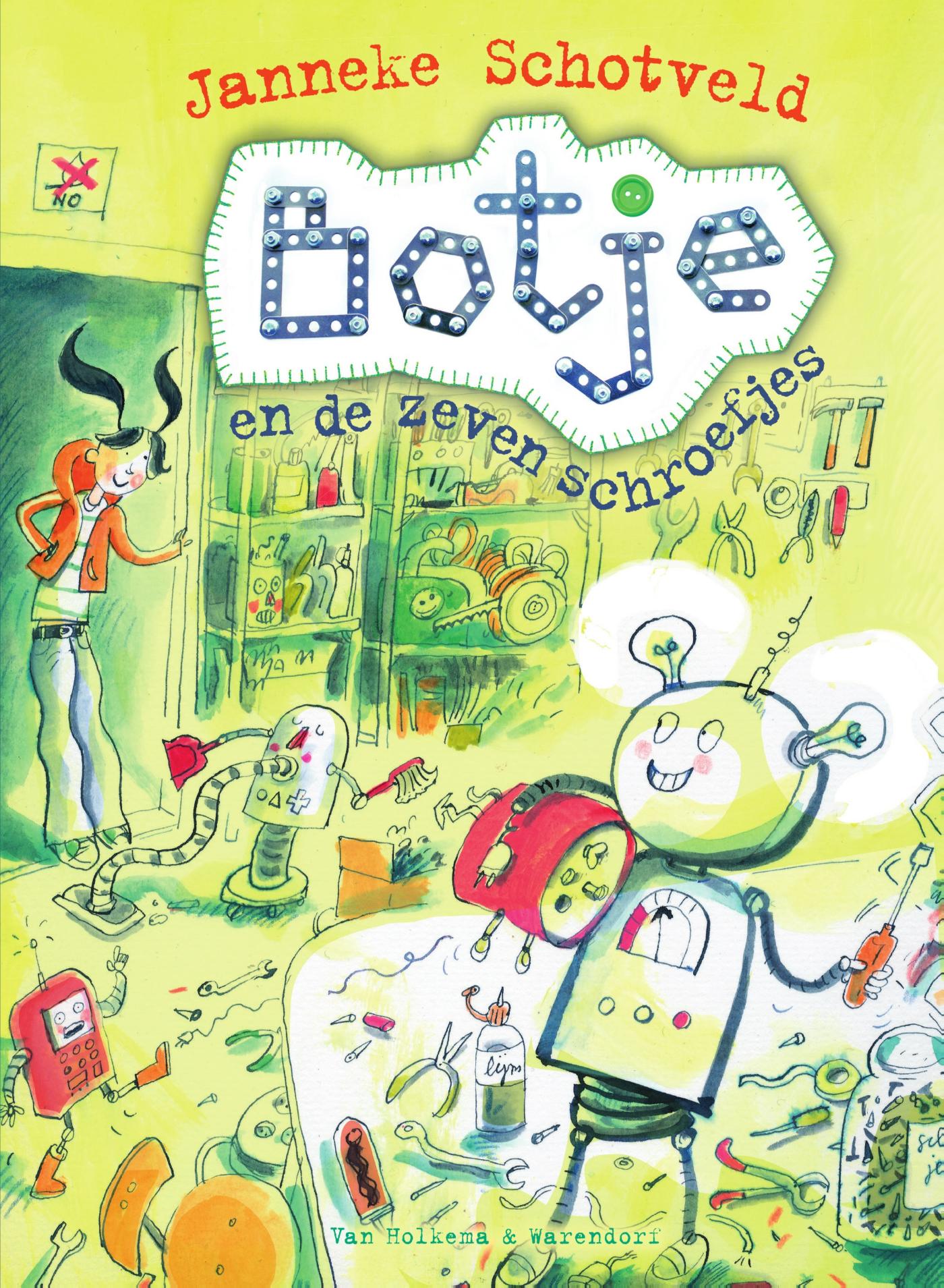 Omslag van Botje en de zeven schroefjes