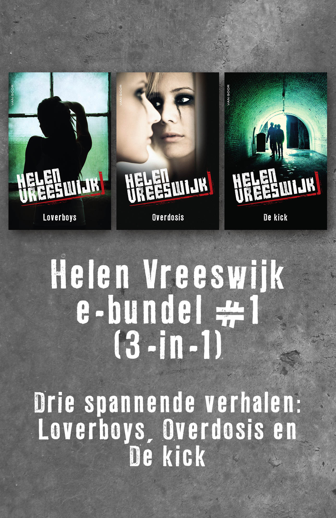 Omslag van Helen Vreeswijk e-bundel #1 (3-in-1)