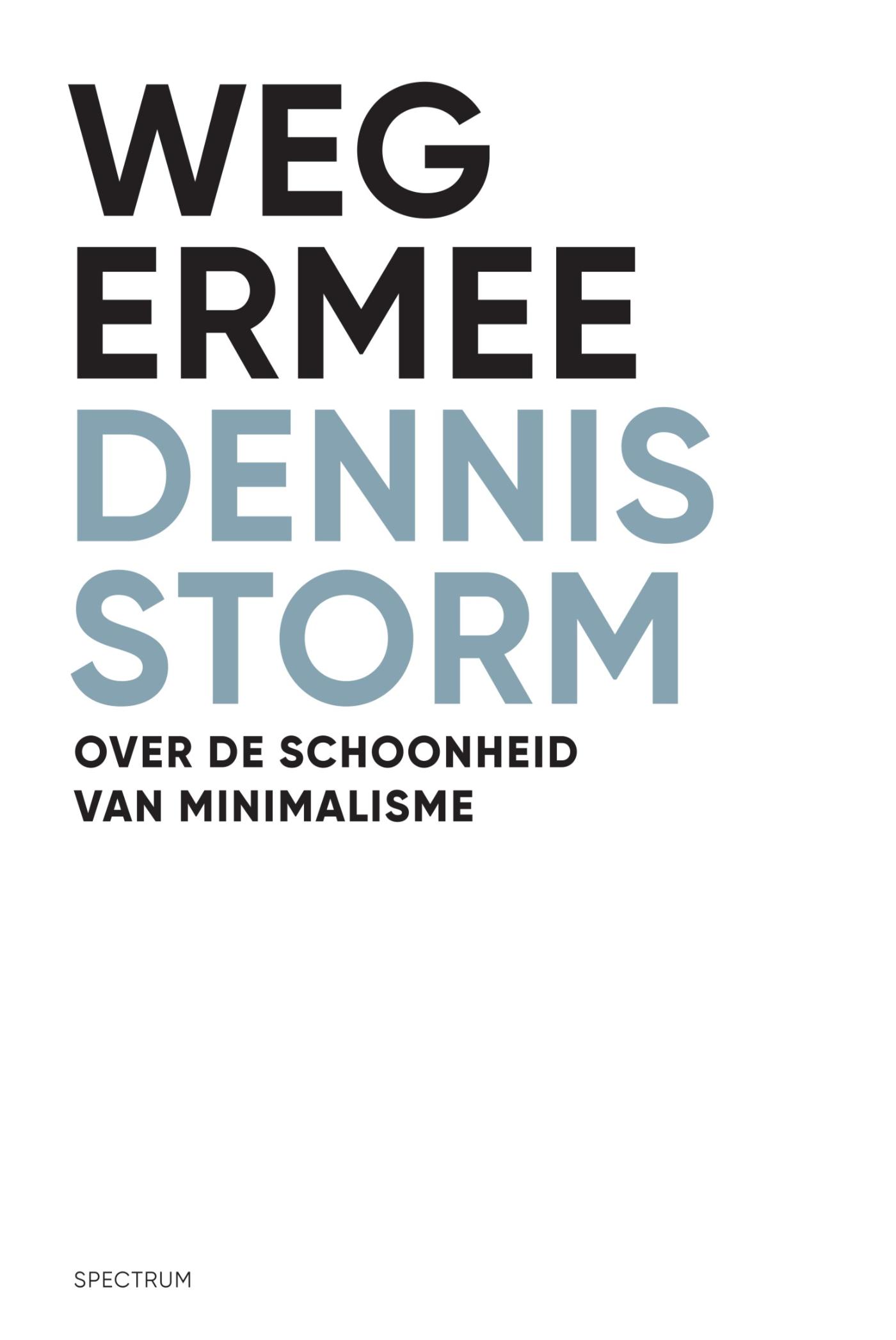 Omslag van Weg ermee