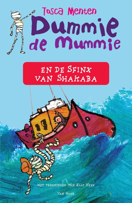 Omslag van Dummie de mummie en de sfinx van Shakaba