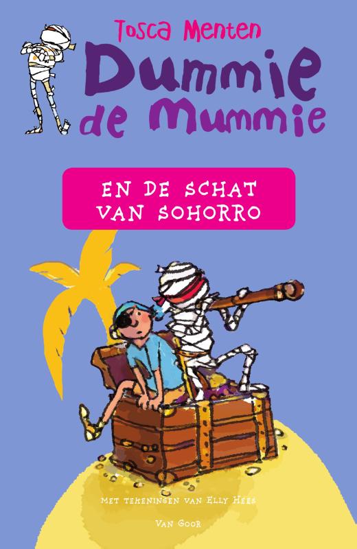 Omslag van Dummie de mummie en de schat van Sohorro