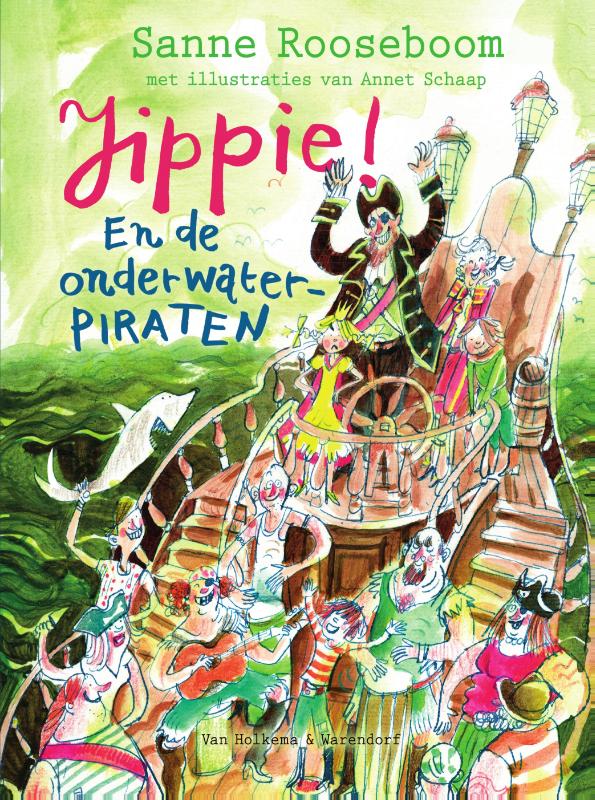 Omslag van Jippie! En de Onderwaterpiraten