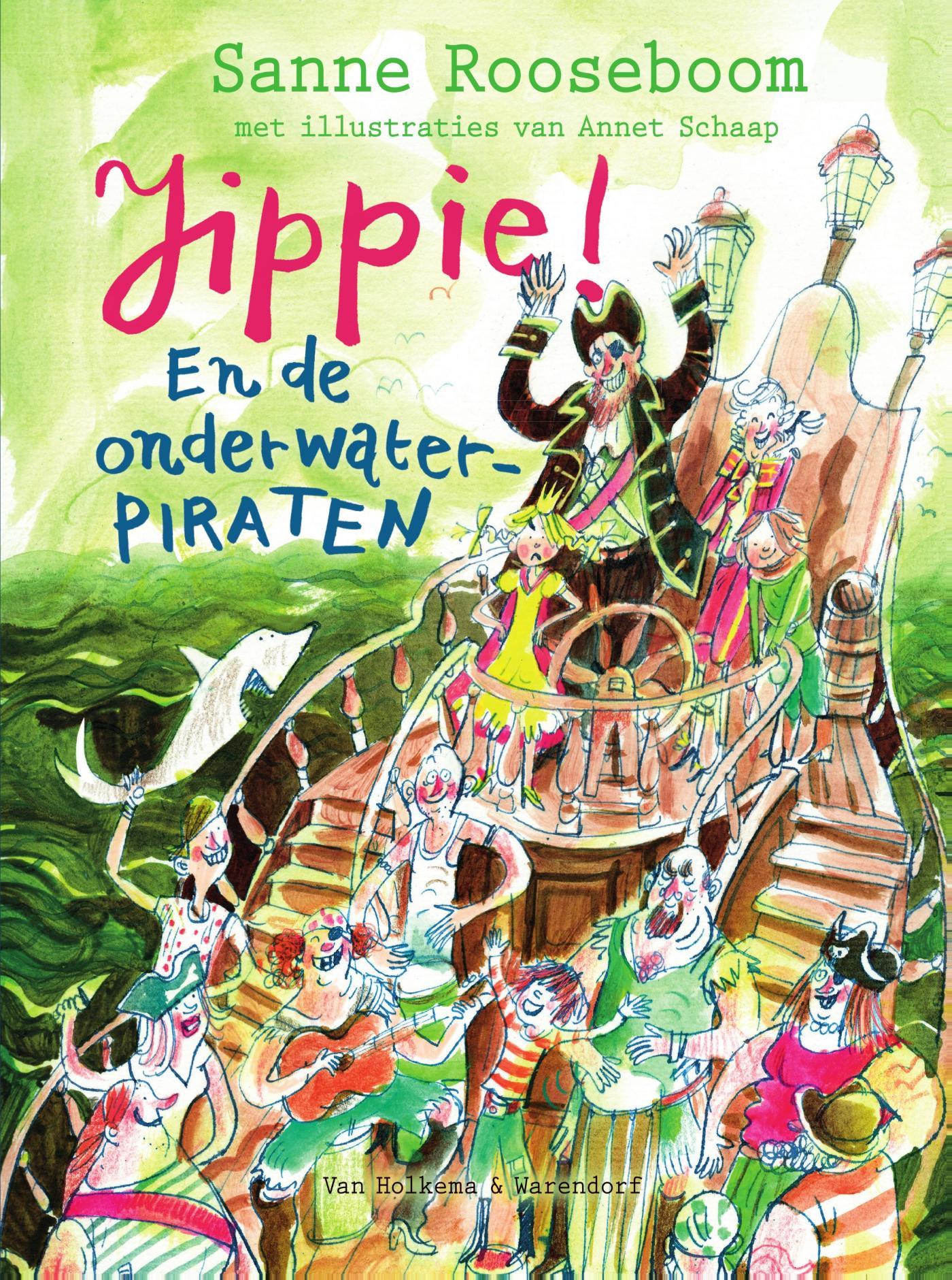 Omslag van Jippie! En de Onderwaterpiraten