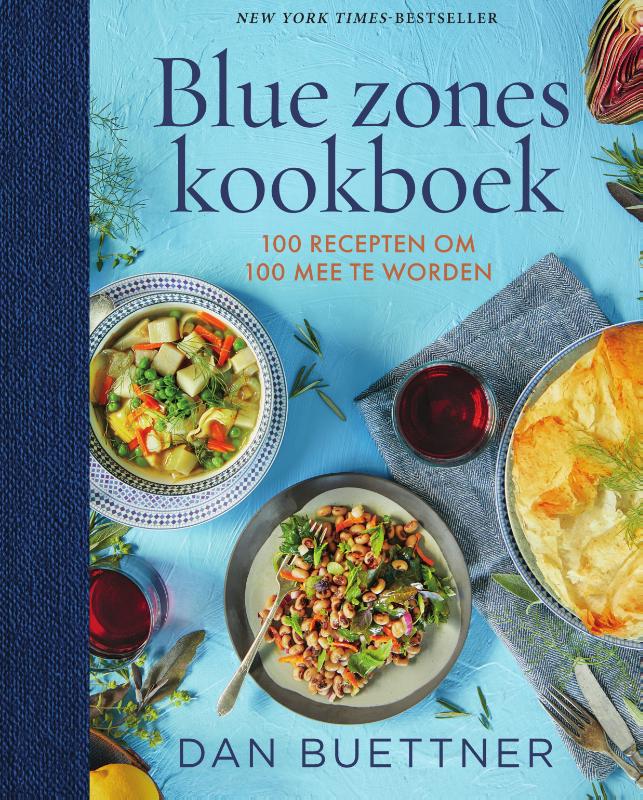 Omslag van Blue zones kookboek