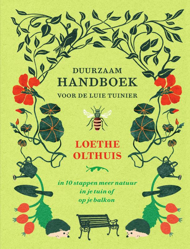 Omslag van Duurzaam handboek voor de luie tuinier