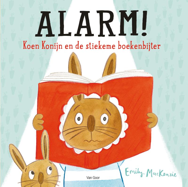 Omslag van Alarm! Koen Konijn en de stiekeme boekenbijter
