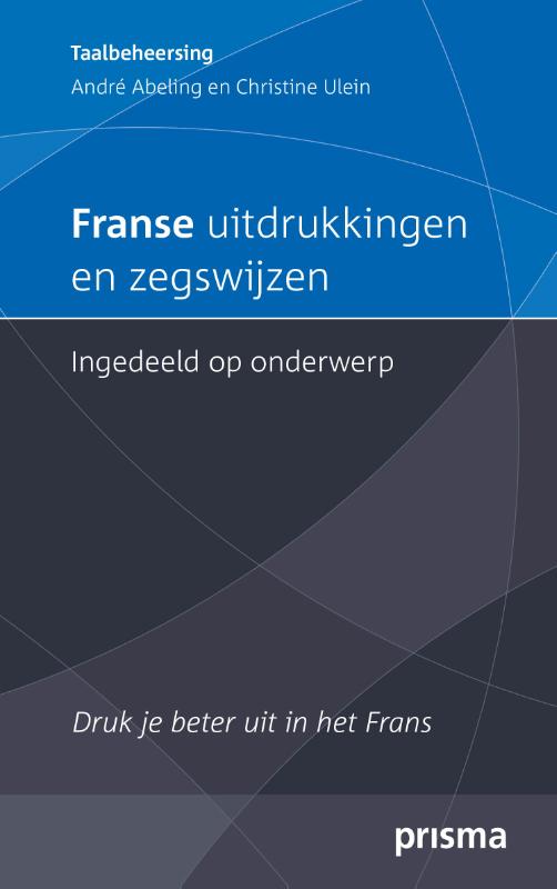 Omslag van Franse uitdrukkingen en zegswijzen ingedeeld op onderwerp
