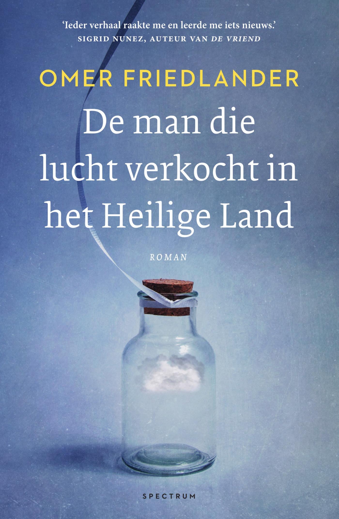 Omslag van De man die lucht verkocht in het Heilige Land