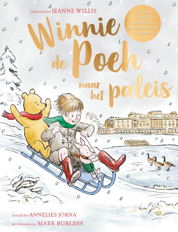 Omslag van Winnie de Poeh naar het paleis
