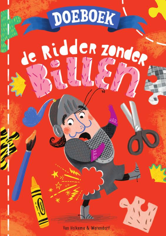 Omslag van De ridder zonder billen doeboek
