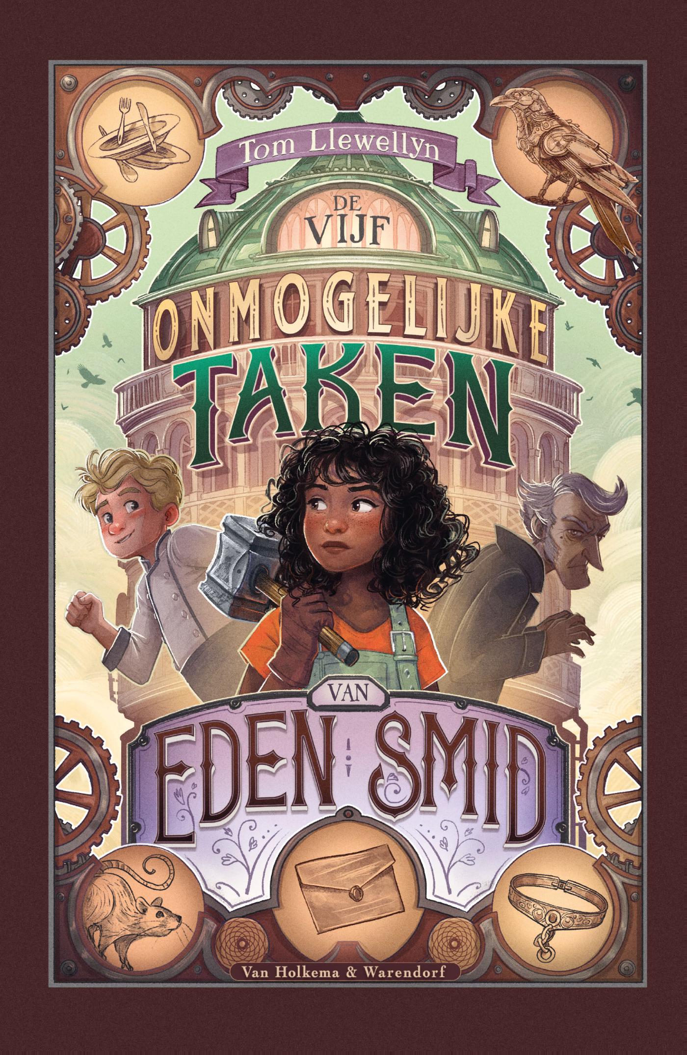 Omslag van De vijf onmogelijke taken van Eden Smid