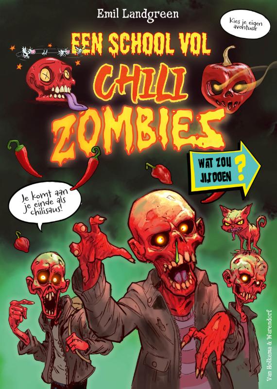 Omslag van Een school vol chilizombies