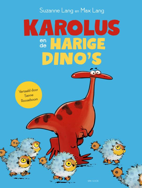 Omslag van Karolus en de harige dino's