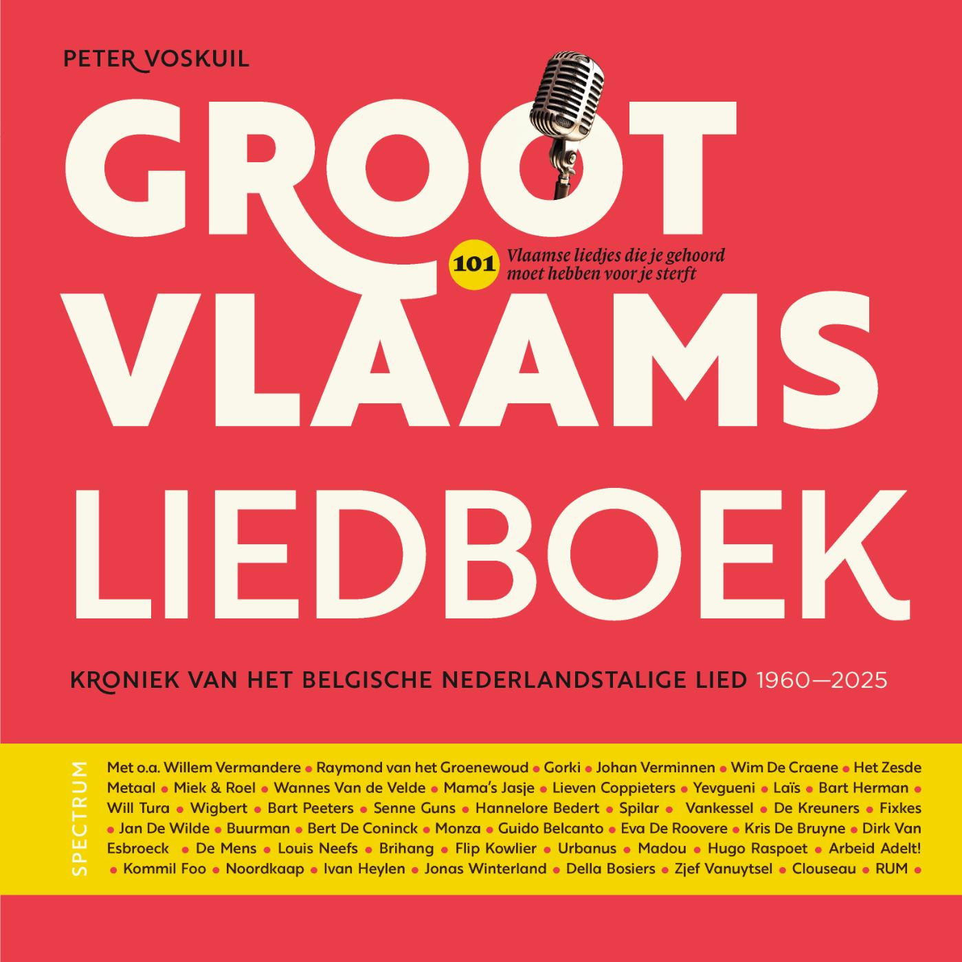 Omslag van Groot Vlaams liedboek