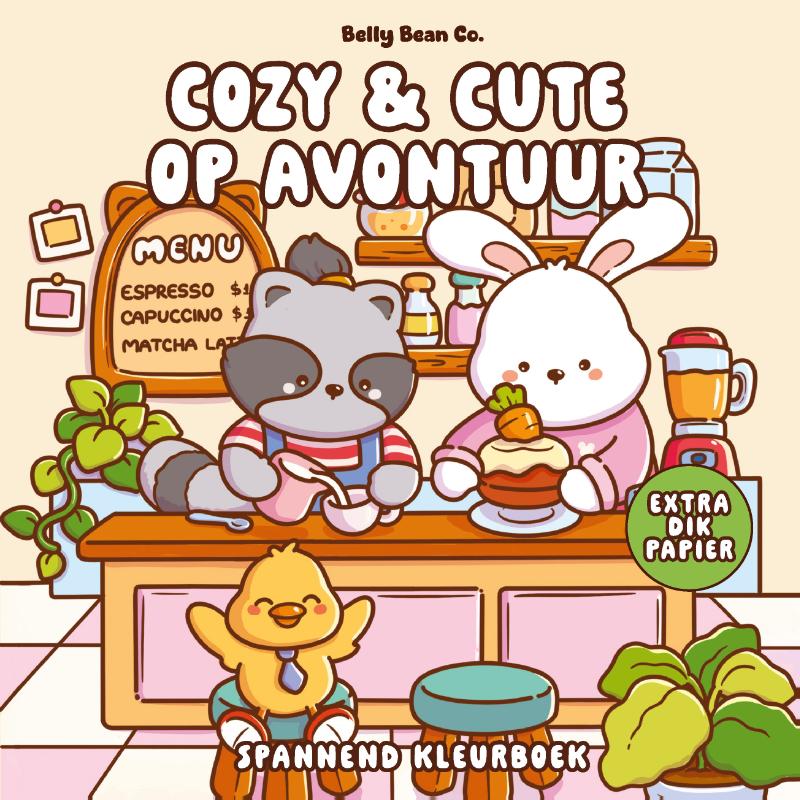 Omslag van Cozy & cute op avontuur