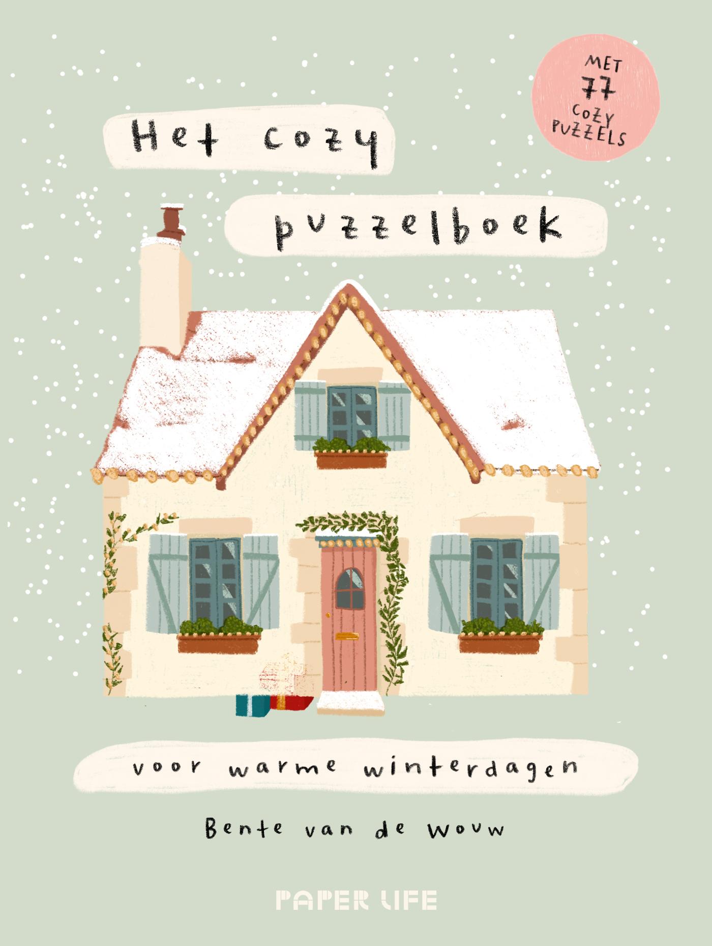 Omslag van Het cozy puzzelboek voor warme winterdagen