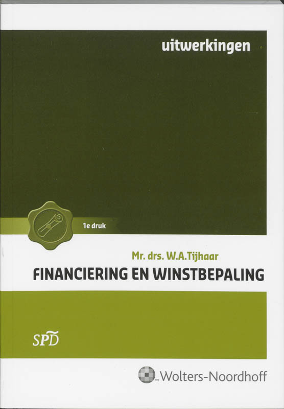 Omslag van Uitwerkingen
