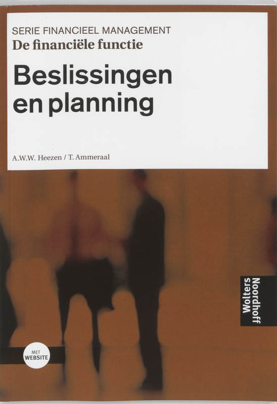 Omslag van Beslissingen en planning