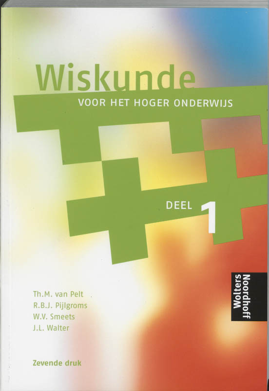 Omslag van Wiskunde voor het hoger onderwijs