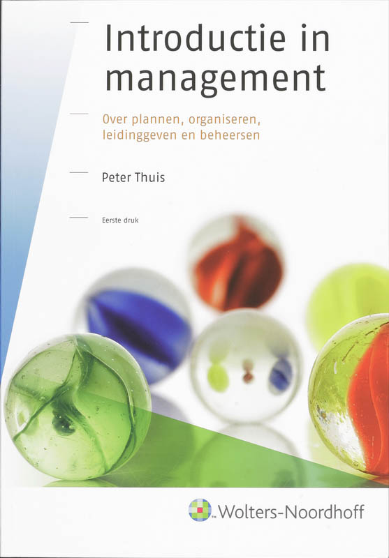 Omslag van Introductie in management