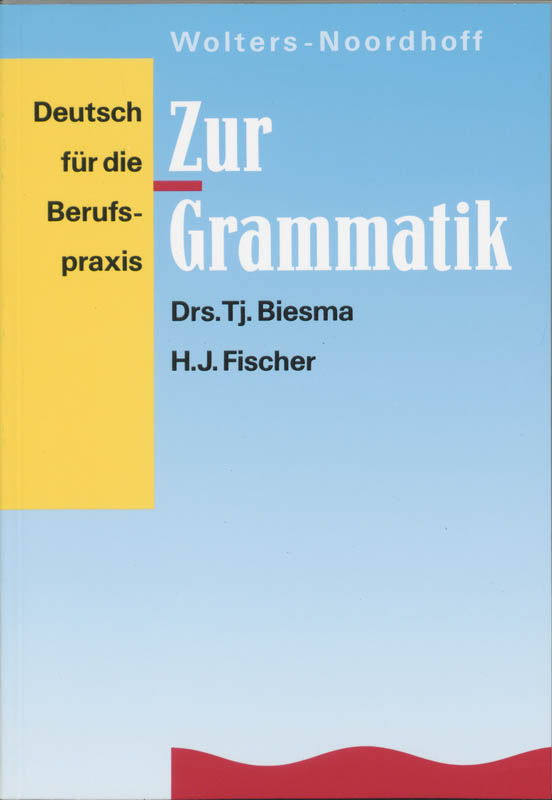 Omslag van Zur Grammatik