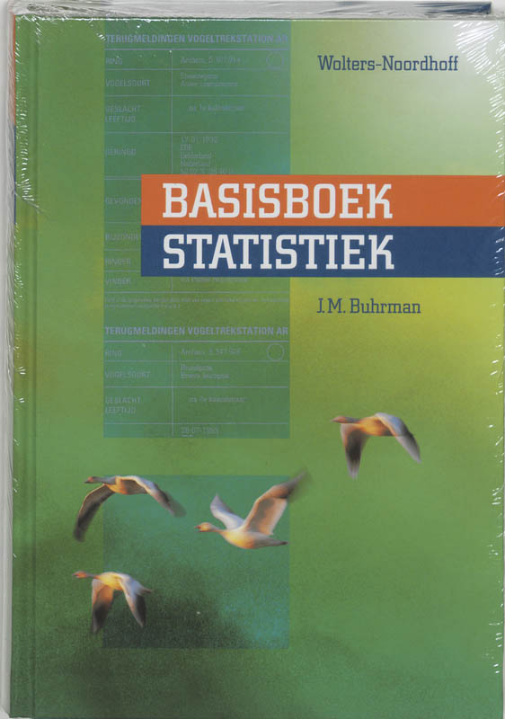 Omslag van Basisboek statistiek