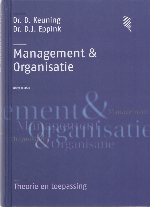 Omslag van Management & Organisatie