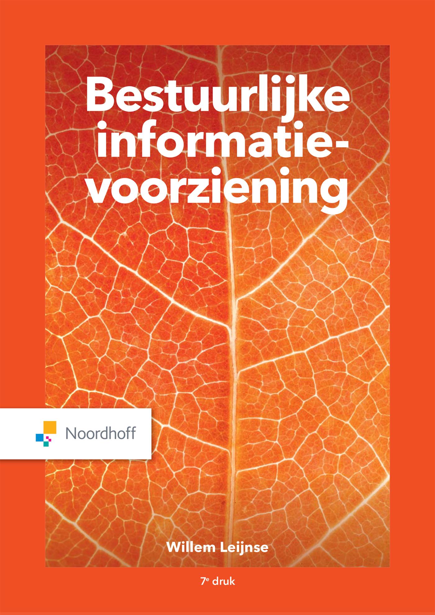 Omslag van Bestuurlijke informatievoorziening