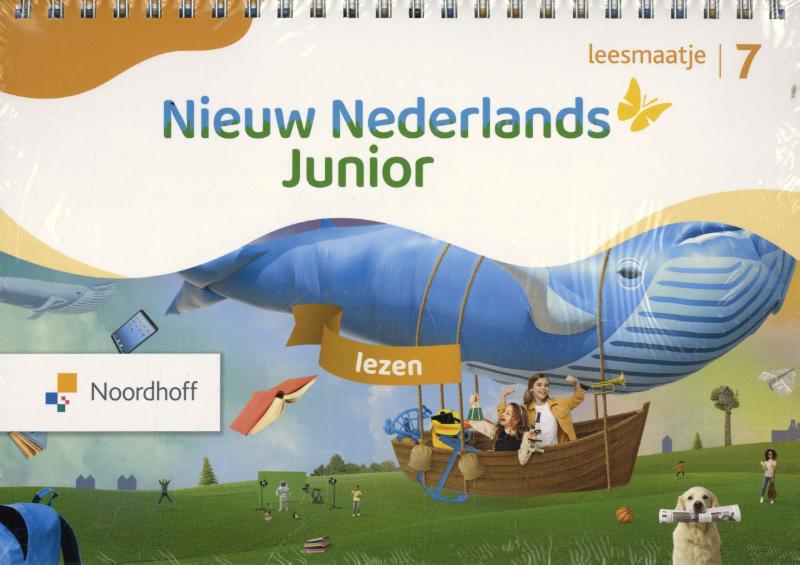Omslag van Nieuw Nederlands Junior lezen Leesmaatje groep 7