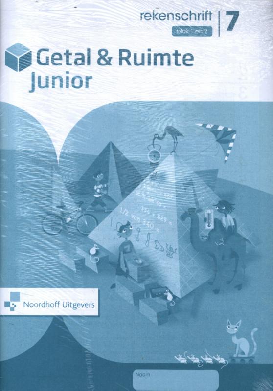 Omslag van Getal en Ruimte jr 1e editie groep 7 rekenschrift set